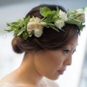 Whimsical Flower Crown Wedding Hairstyles for a Garden Bride